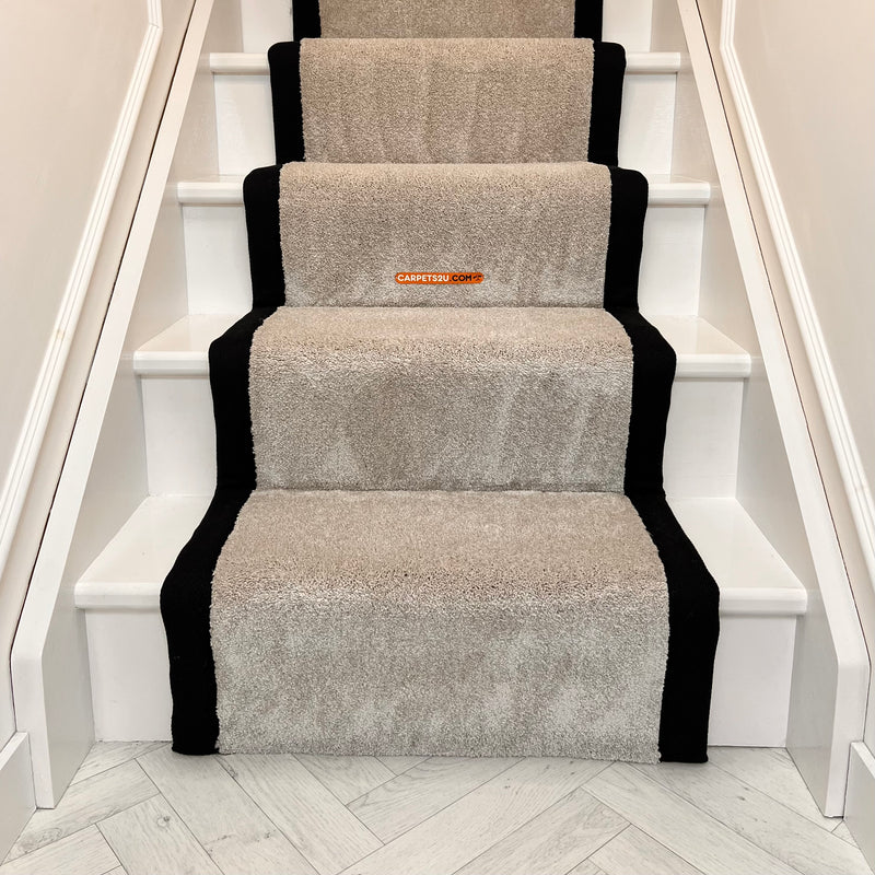 Sirius Invictus Carpet Stair Runner with black taped edge