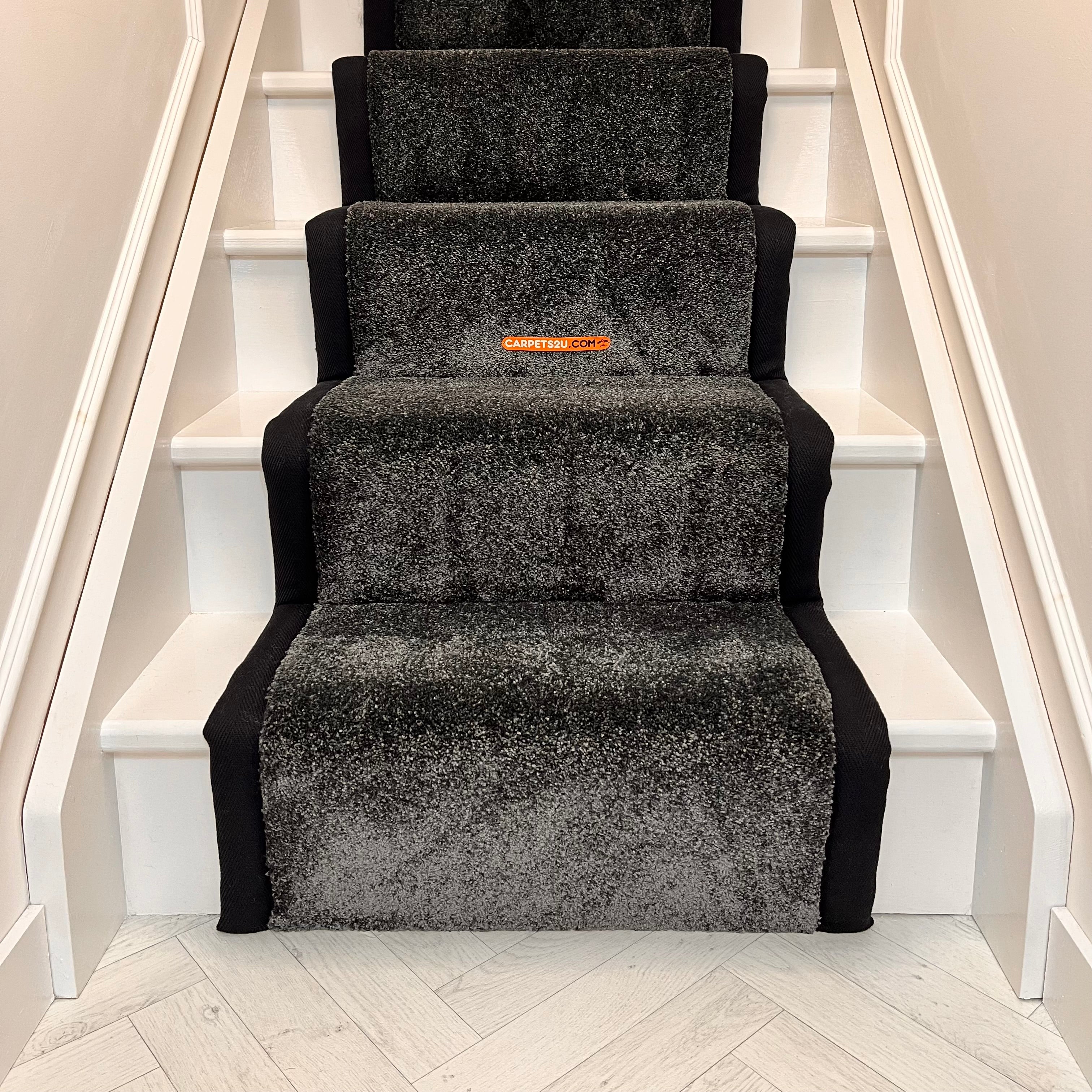 Magnificus Invictus Carpet Stair Runner with black taped edge